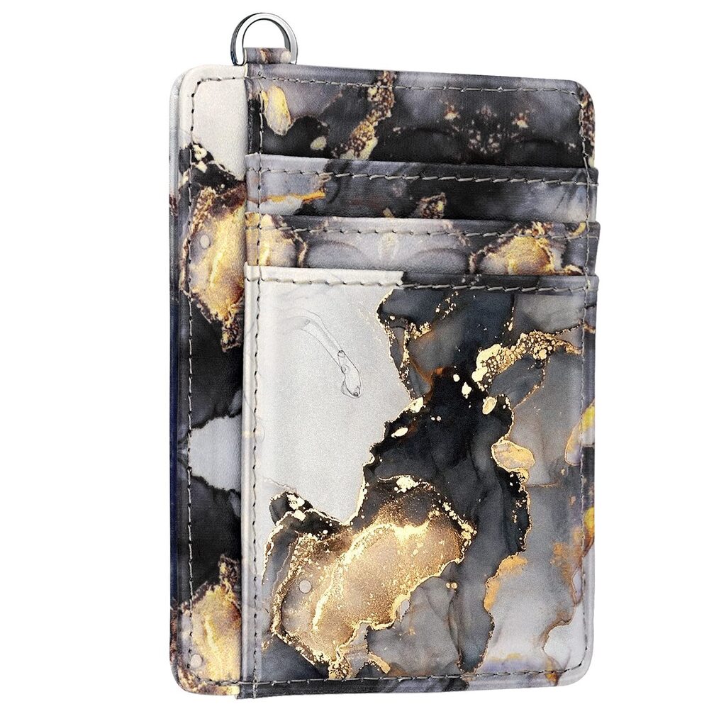 4736 Slim Front Pocket Wallet RFID ID Card Holder Cute Small Wallet